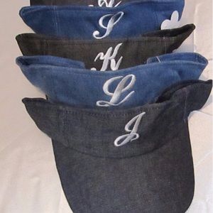 Monogrammed Visor